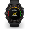 Часы-навигатор GARMIN DESCENT MK3I 51 мм CARBON GREY DLC TITANIUM WITH BLACK SILICONE BAND 010-02752-11